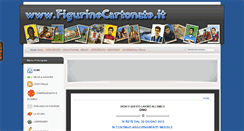 Desktop Screenshot of figurinecartonate.it