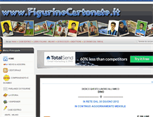 Tablet Screenshot of figurinecartonate.it
